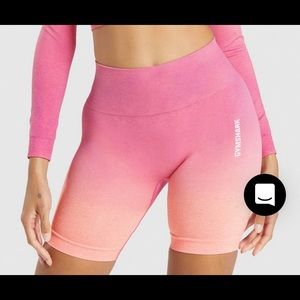 SMALL Gymshark ADAPT OMBRE SEAMLESS SHORTS